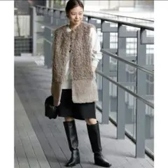 フェイクファーベスト ベスト