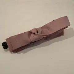 ANEMONEリボン バナナクリップ ピンク