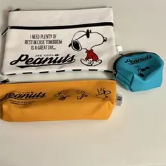 スヌーピー　アーバンリサーチ　ポーチ3点セット