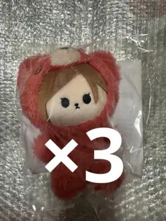 呪術廻戦 はぐはぐみー 釘崎野薔薇 B賞おすわりぬいぐるみ 3こ