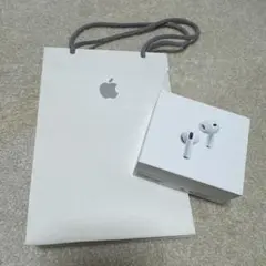 Apple AirPods pro 3 本体 ホワイト 専用袋付き