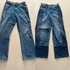 訳ありDIESELデニム2本セット