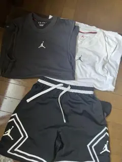 JORDAN Tシャツとショーツセット S