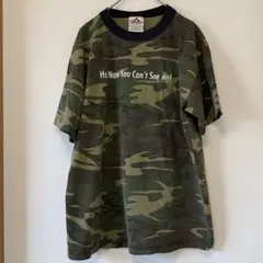 アルスタイル 迷彩 Ｔシャツ クルーネック 半袖 M 緑茶黒 綿 アウトドアのサムネイル