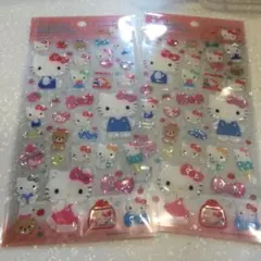 サンリオ クリアキャンディシール ハローキティ　2枚
