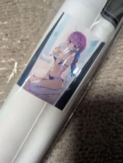 湊あくあ B2タペストリー C96 コミケ がおう/まかろん大帝 希少品