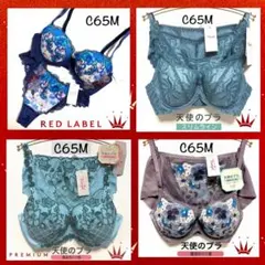 ＊C65M天使のブラ スリムライン582 ブラ＆ショーツGreen