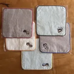 呪術廻戦 今治ミニタオル 5枚セット 五条 伏黒 虎杖 釘崎 乙骨 夏油