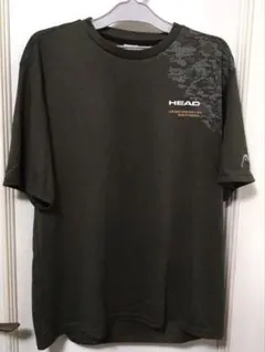 HEAD ヘッド メンズ 半袖 Tシャツ カーキ LL