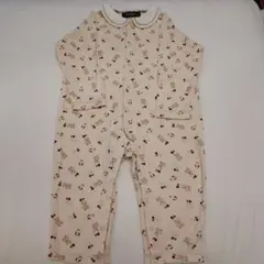【匿名配送】BURBERRY クマ柄ロンパース サイズ80