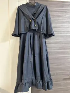 しまむら　くる実　マリンアカデミア　ワンピース&ケープ