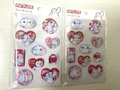 即日発送　送料無料　ベイマックス　ウォーターシール2枚セット　人気