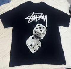 Stussy ダイスプリント Tシャツ ブラック Lサイズのサムネイル