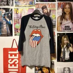90s The Rolling Stones ラグランT USA製 anvil