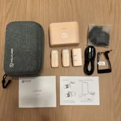 Hollyland-Lark M1-ワイヤレスマイク-ピンマイク