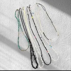 アメカジ ネイティブ ビーズ ネックレス 6点セット　アメリカン