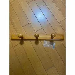 木製 3フック ウォールフック