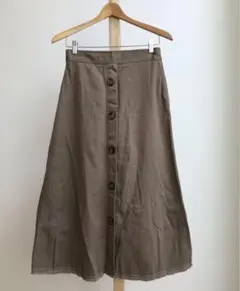 《即日発送》#アースミュージックアンドエコロジー　ボタン付き ロングスカート