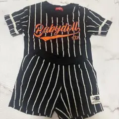BABYDOLL ストライプユニフォーム風セットアップのサムネイル