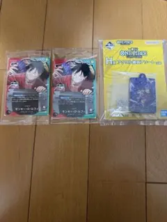 ワンピースカードゲーム 一番くじ H賞 アクリル雑貨アソート ルフィ プロモ