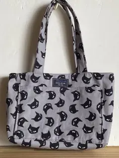 黒猫トートバッグ