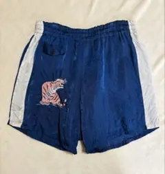 スカジャン 虎刺繍 ショートパンツ ヴィンテージ レアアイテムのサムネイル