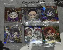 鬼滅の刃 デフォルメシール 6枚セットウエハース