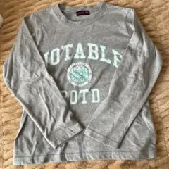 ラブトキ　長袖カットソー グレー