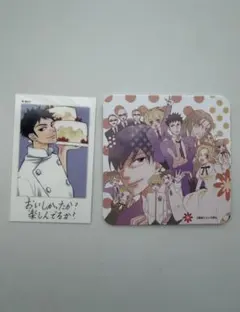 新テニスの王子様 テニプリ ハナビヨリ コースター 越知月光 毛利