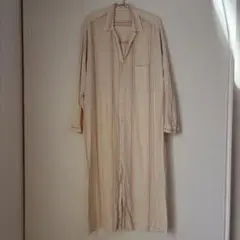 ○ GALERIE VIE ストライプシャツワンピース