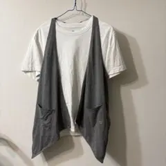 BILLABONG ベスト ジレ グレー ストライプのサムネイル