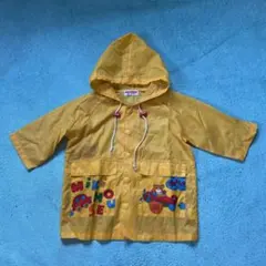 MIKIHOUSE ベビーレインコート 黄色