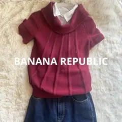 BANANA REPUBLIC 半袖 ニット タートルネック　トップス