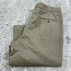 ゆ*ぐ様 ブルックスブラザーズ　USA製　２タック　スラックス　古着　ベージュ