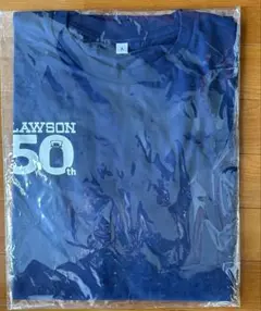 LAWSON 50th Tシャツ Lサイズ ネイビー非売品大サイズ