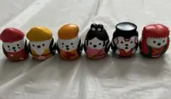 シマエナガ　置物　オブジェ　歌舞伎　七福神　リトルフレンドのサムネイル