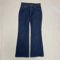 【新品タグ付き】B-THREE ダークブルー ワイドデニム　サイズＬ 2026年最新】B3 レディース デニム・ジーンズの人気アイテム - メルカリ