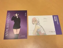 チェンソーマン ブラックコーデ マルイ レゼ 原画ポストカード