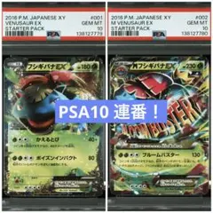 PSA10】フシギバナex カメックスex 20th 連番 - メルカリ