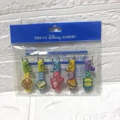 ディズニー　パークフード　キーチェーン　ミッキー