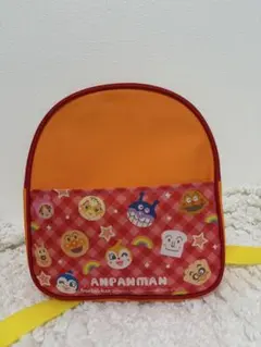 アンパンマン リュックサック チェック柄 フレーベル館 保育園 幼稚園のサムネイル