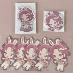 あんスタ 衣更真緒 アニカフェ アクスタ 缶バッジ ステッカー
