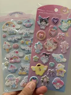 正規品　ジュエルマシュマロステッカーズ　マジカルジュエリー　シナモンロール