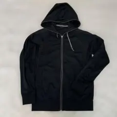 UNIQLO ユニクロ　ドライ メッシュ フルジップ パーカー　ジャージ　Ｌ　黒