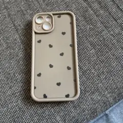 （新品•未使用）iPhone14スマホケース　ハート模様