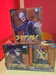 ゴールデンカムイ XrossLink フィギュア 鶴見中尉 鯉登少尉 月島軍曹