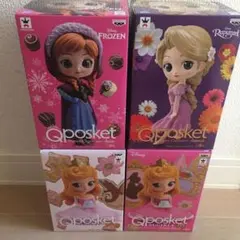 ディズニー Qposket フィギュア セット