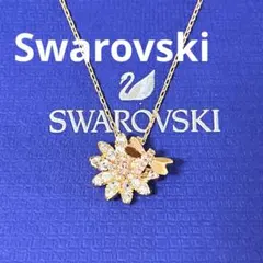 新品】スワロフスキー☆ ペンダント サンシャイン ローズゴールド 
