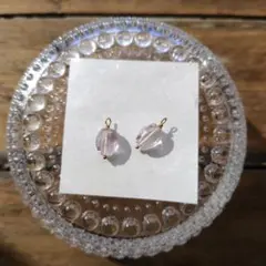 天然石ピンクアメジスト　ハンドメイド素材