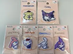 サンリオ　刺繍ワッペン　シールセット